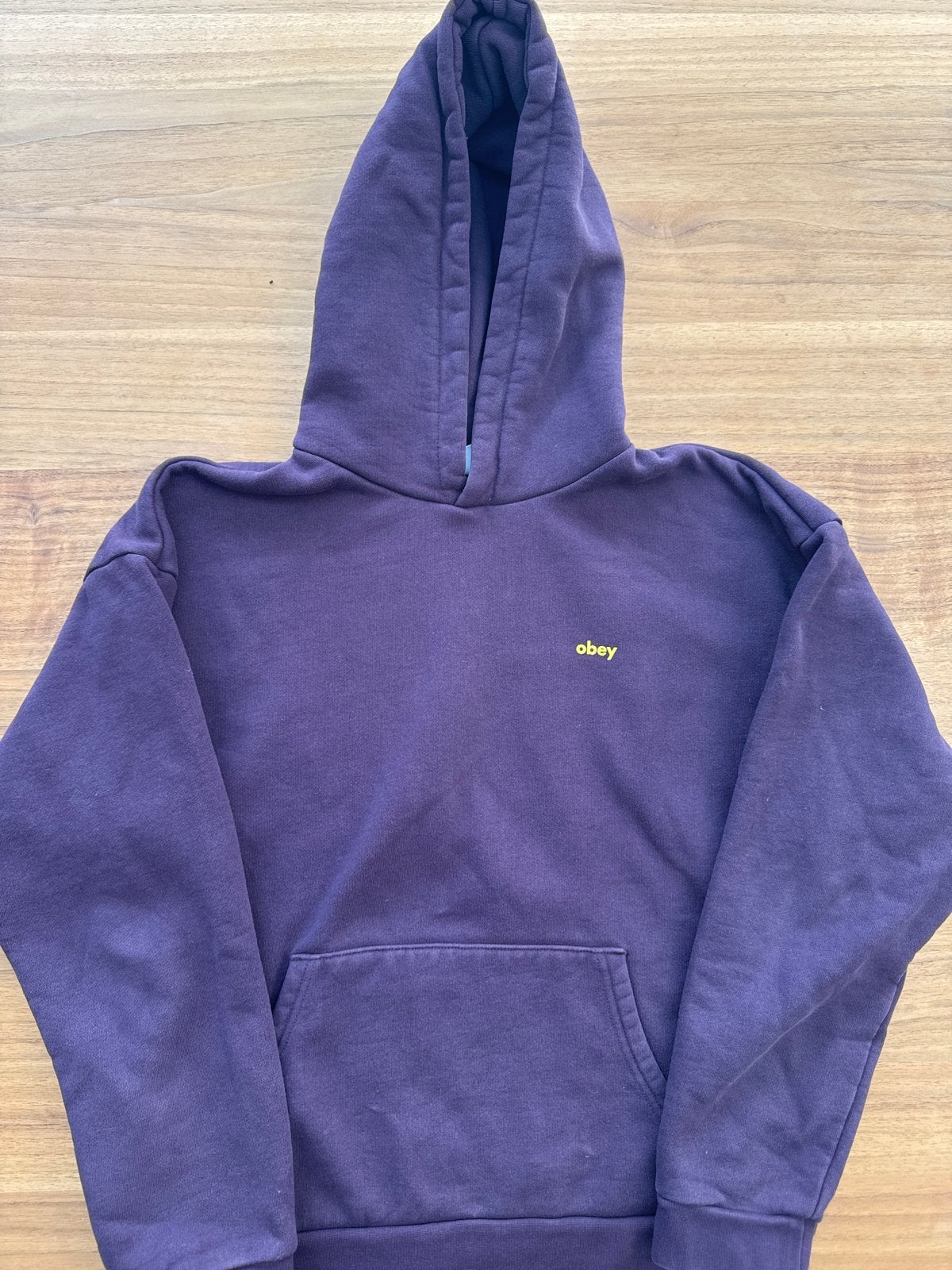 Obey hoodie paars maat S, Ophalen of Verzenden, Gedragen, Paars