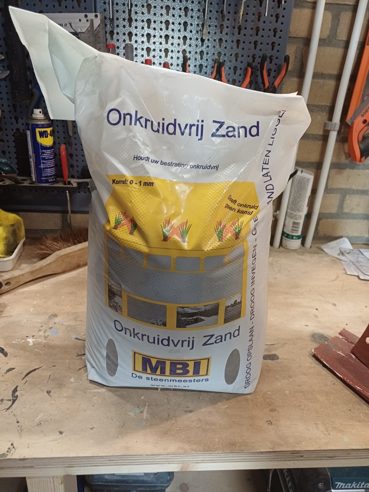 MBI Onkruidvrij Zand - Korrel 0-1 mm, Ophalen, Nieuw, Voegzand