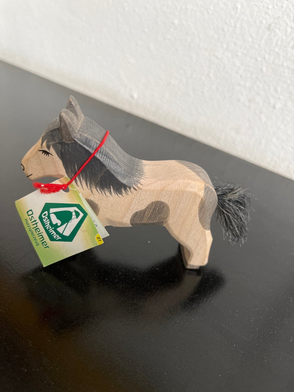 Ostheimer Shetland Pony - Handgemaakt Houten Speelgoed, Ophalen of Verzenden, Zo goed als nieuw, Overige typen