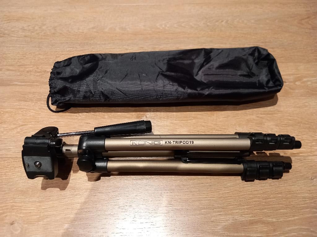 König KN-TRIPOD19 Fotostatief, Ophalen of Verzenden, Nieuw, Minder dan 150 cm, Driepoot