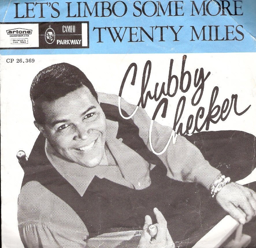 Chubby Checker - Let's Limbo Some More - met Fotohoes !!, Ophalen, Gebruikt, Pop