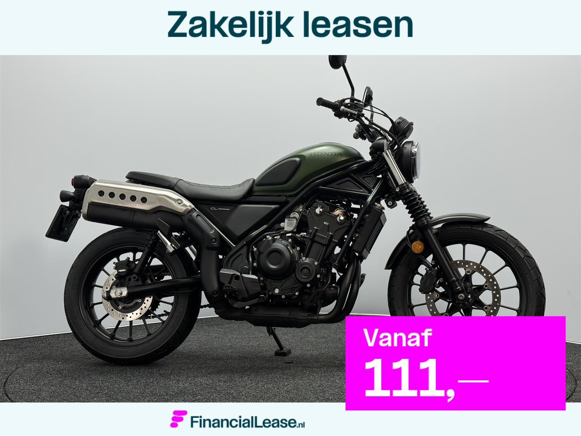 Honda CL 500 ABS, Motoren, Chopper, Handgeschakeld, 471 cc, Gebruikt