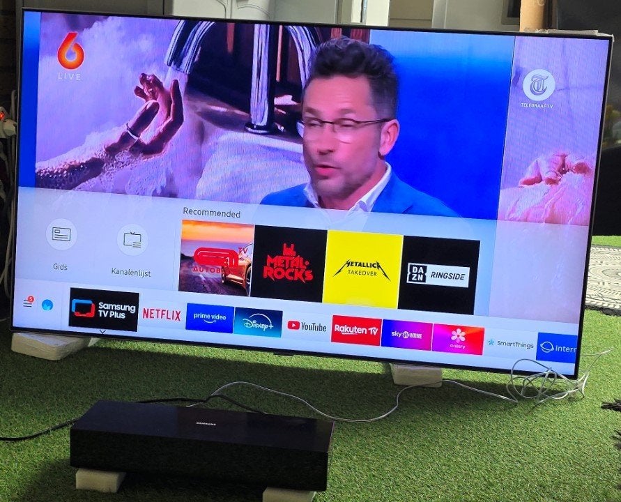 Samsung 55 Inch 4K Smart TV +One Connect Box, Ophalen, Zo goed als nieuw