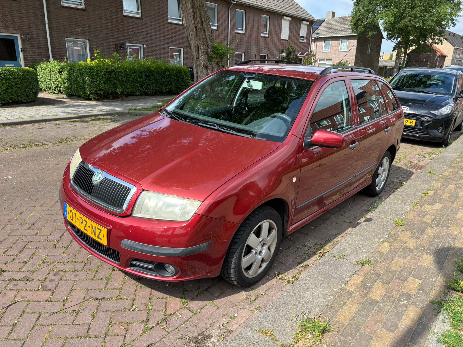 Skoda Fabia 1.4 Combi 55KW 2005 Rood, Auto's, Skoda, Particulier, Fabia, Benzine, C, Stationwagon, Handgeschakeld, Origineel Nederlands
