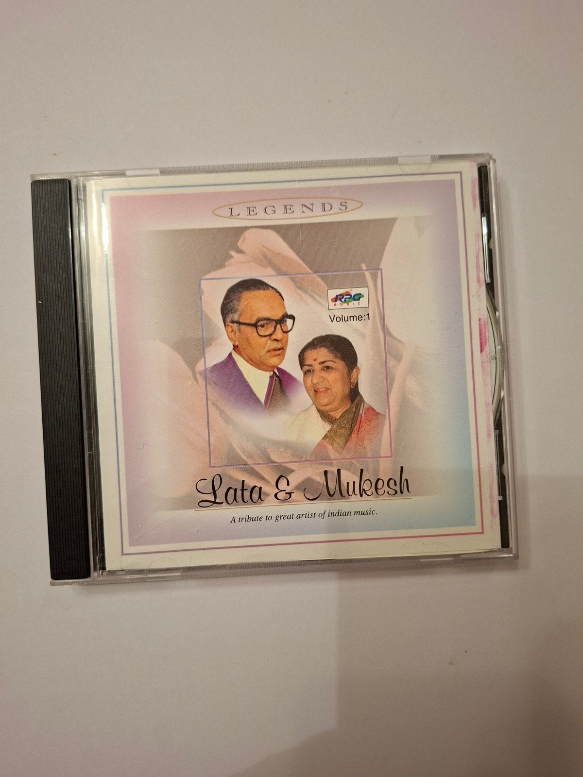 Lata & Mukesh - Legends Volume 1 CD - Indiase muziek, Gebruikt, Overige genres, Ophalen of Verzenden, Inclusief doosje