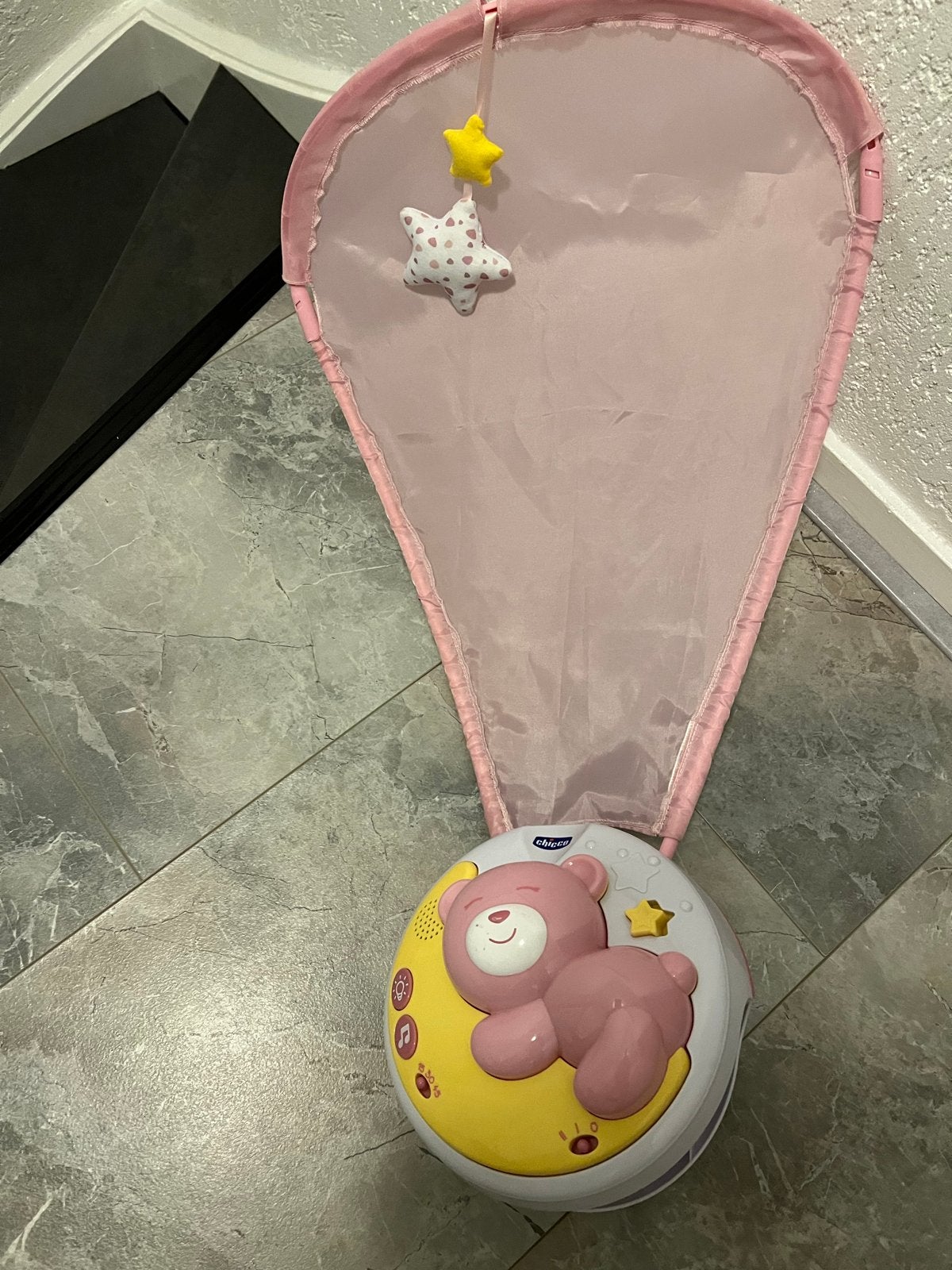 Chicco Next2Dreams Mobiel met Licht en Geluid, Ophalen of Verzenden, Zo goed als nieuw, Mobiel, Met licht
