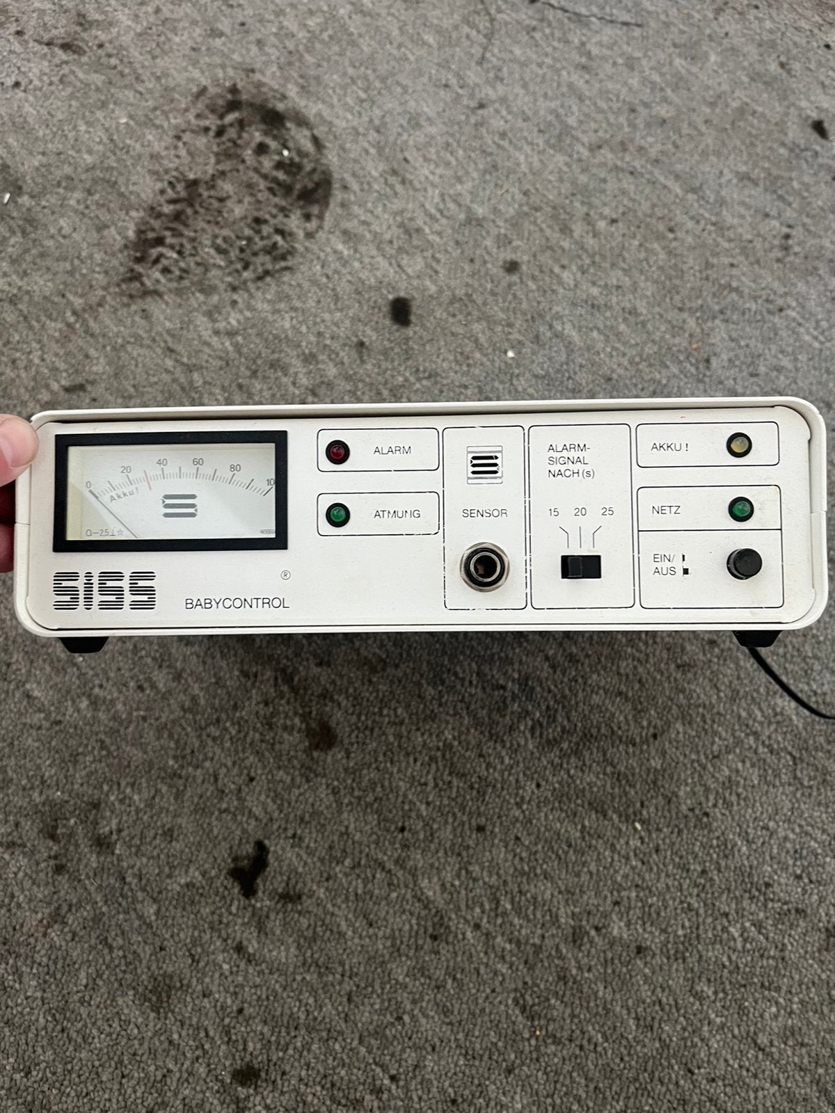 SISS Babycontroll ademhalingsmonitor, Ophalen of Verzenden, Gebruikt, 250 meter of meer