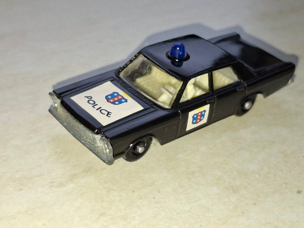 Ford Galaxie van Lesley Matchbox serie police, Ophalen of Verzenden, Zo goed als nieuw, Auto
