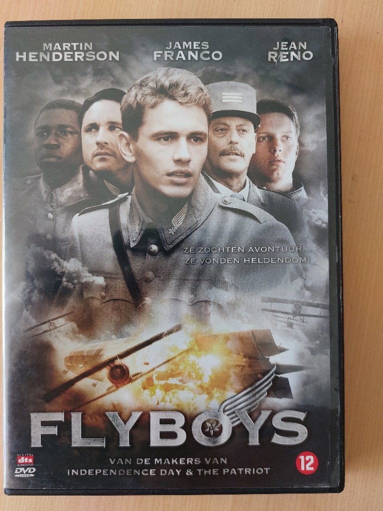 DVD Flyboys (2006) Jean Reno, Cd's en Dvd's, Ophalen, Alle leeftijden, Nederlands, Gebruikt