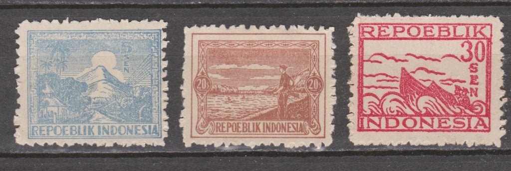 Indie Indonesie JAVA MADOERA 25 - 27 ong JAPANSE BEZETTING, Ophalen of Verzenden, Postfris, Nederlands-Indië