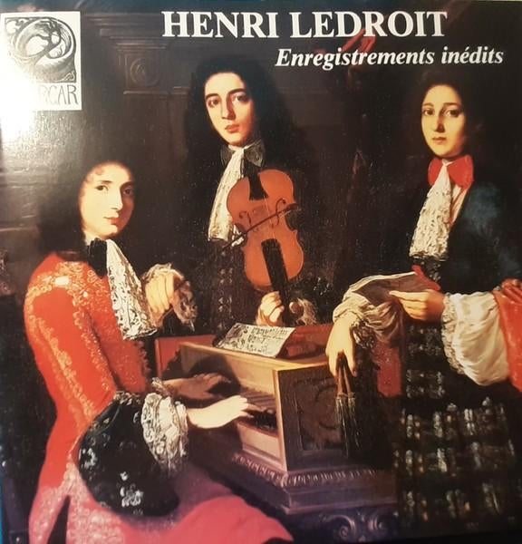 Henri Ledroit- Enregistrements Inédits CD, Ophalen of Verzenden, Barok, Gebruikt, Orkest of Ballet