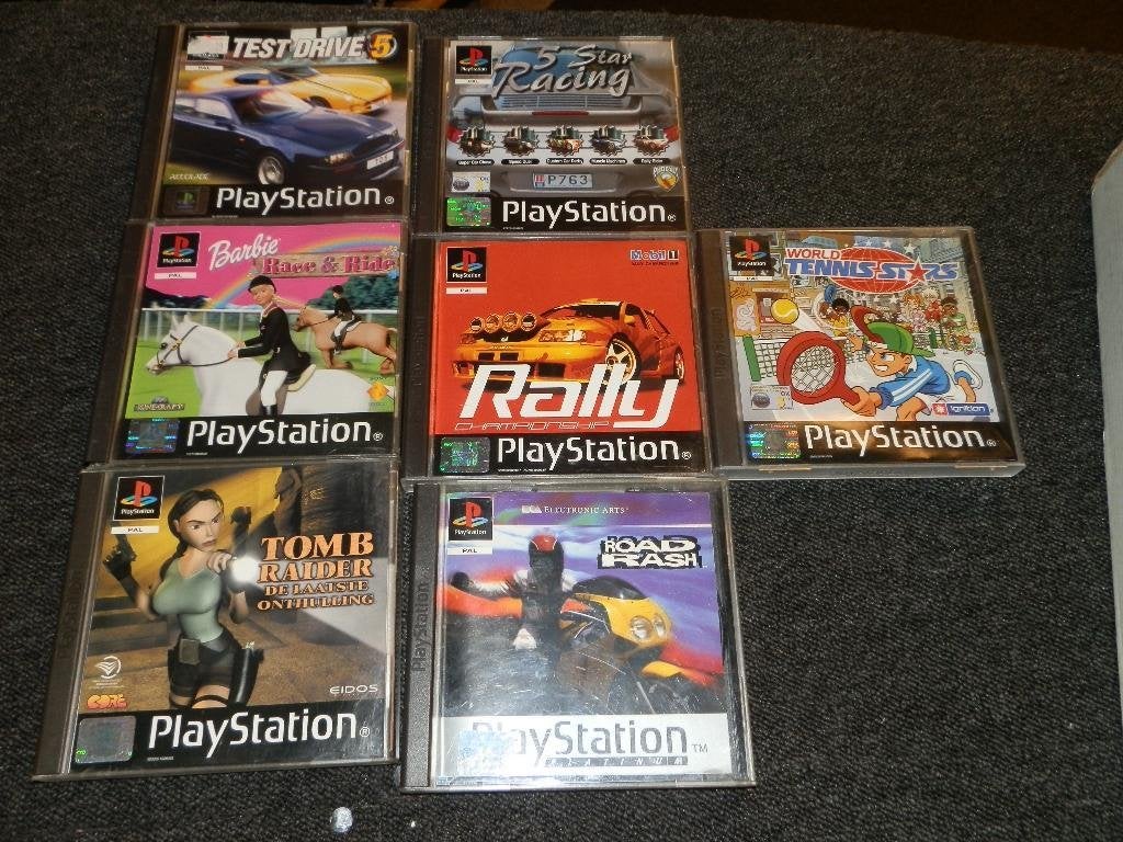 Playstation 1 spellen origineel met boekjes, Avontuur en Actie, 1 speler, Ophalen of Verzenden, Zo goed als nieuw