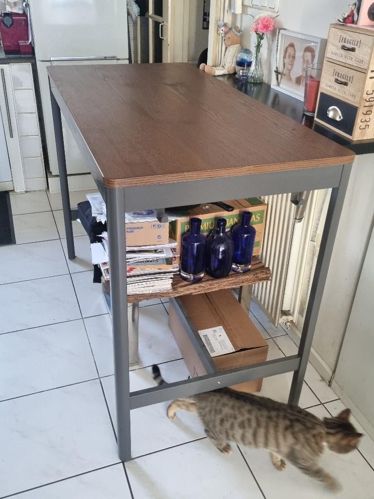 Hoge- / Bartafel, 100 tot 150 cm, Modern klassiek, 50 tot 100 cm, Zo goed als nieuw
