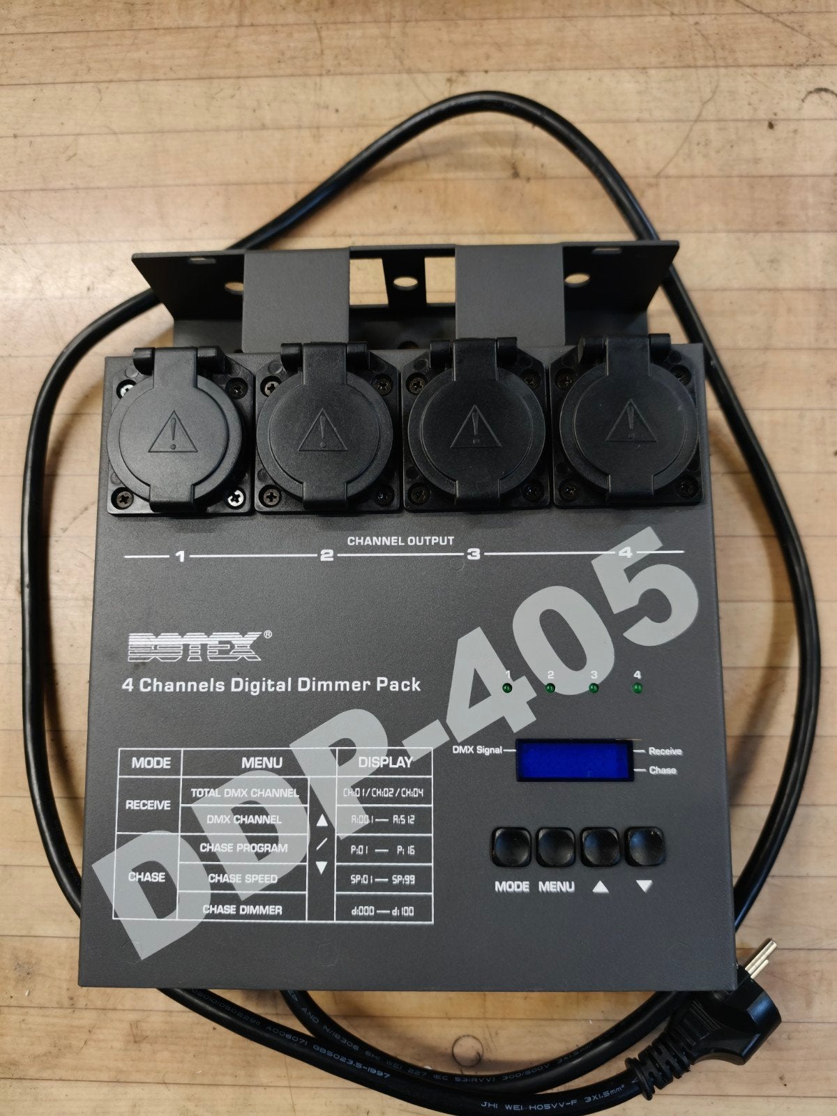 Botex DP-405 4-kanaals digitale dimmerpack, Ophalen of Verzenden
