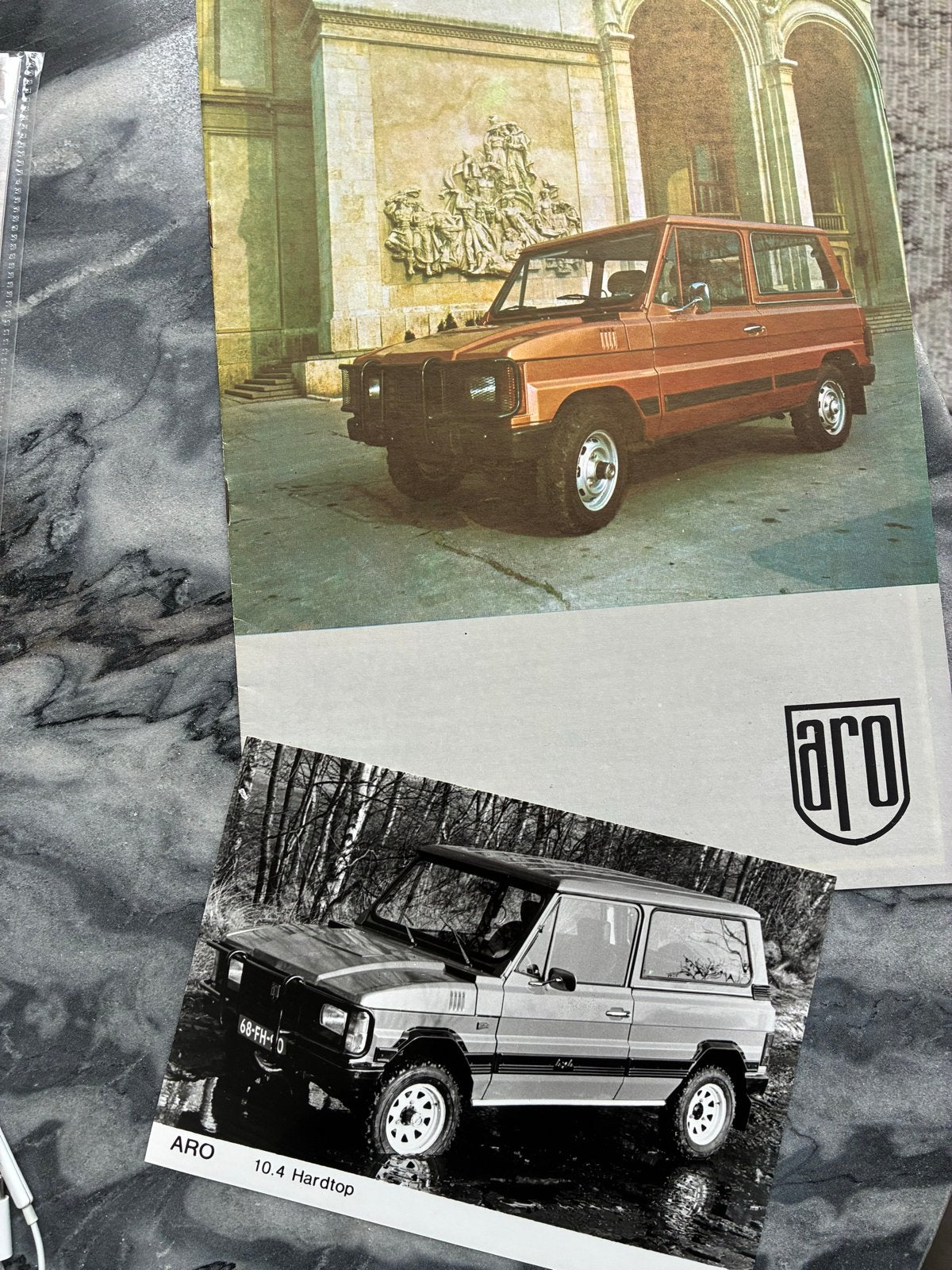 Aro brochure en originele fabrieksfoto, Ophalen of Verzenden, Gelezen, Overige merken