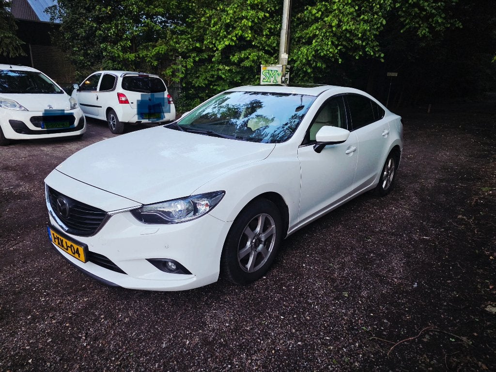 Mazda 6, 2.5 Skyactive G, Benzine, Automat, Ocassion!!!,, Auto's, Wit, Origineel Nederlands, Dealer onderhouden, Sedan