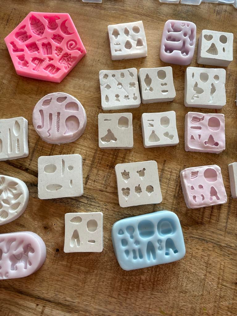 Fimo mallen voor poppetjes en Sinterklaas, Ophalen of Verzenden, Gebruikt, Gereedschap of Toebehoren