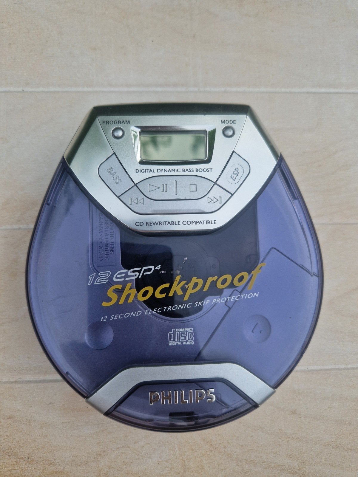 Philips Discman AX2000/00 - Goed werkend en nette staat, Audio, Tv en Foto, Ophalen of Verzenden, Discman