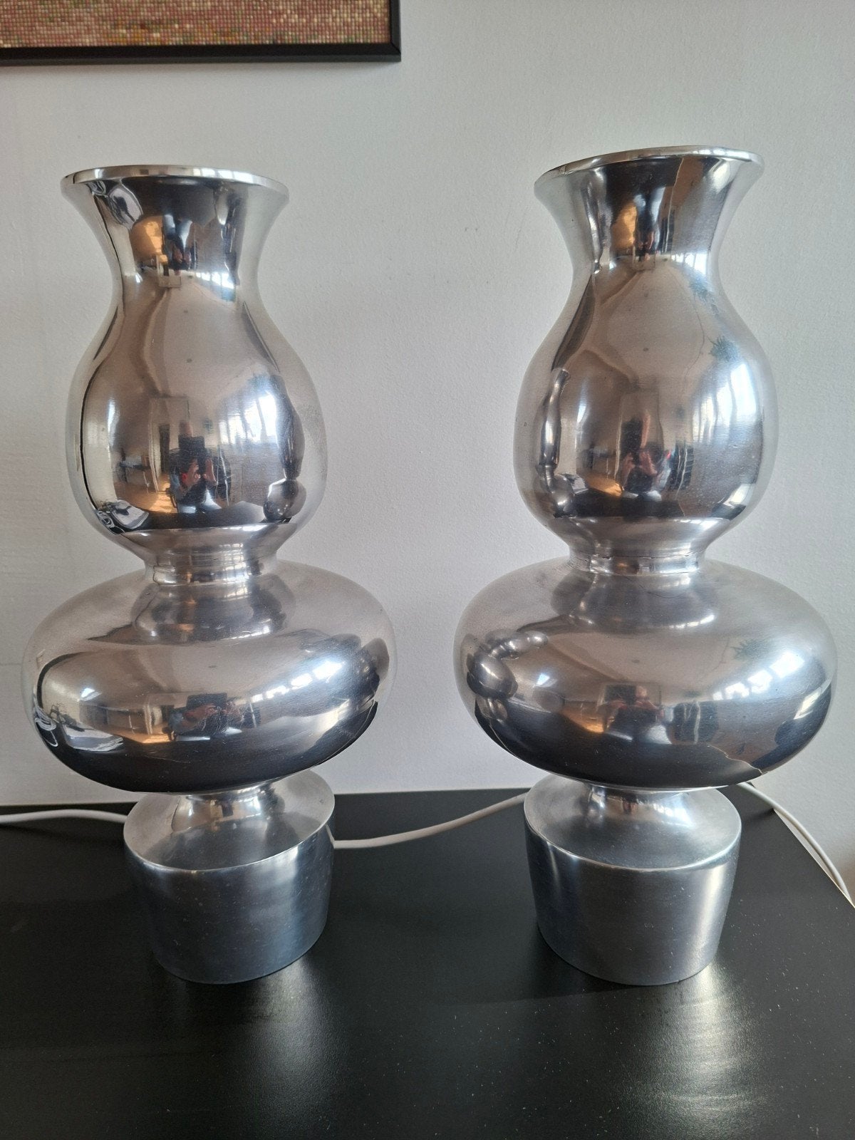 Zware aluminium vazen decoratie, Ophalen of Verzenden