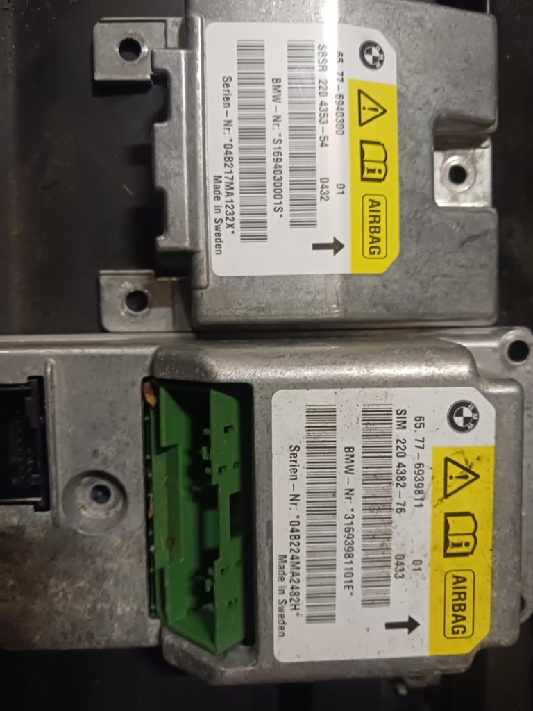 Bmw e85 z4 2 airbag modules sensoren, Ophalen of Verzenden, BMW