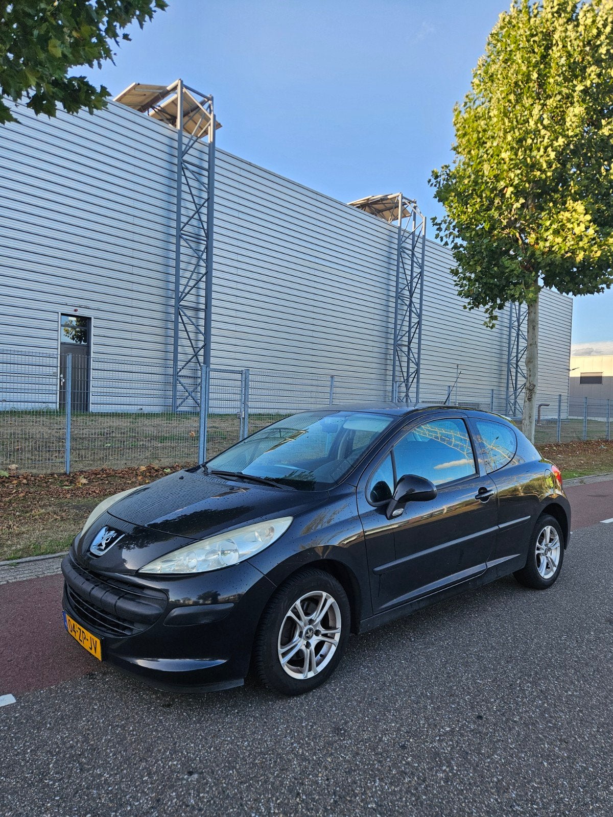 Peugeot 207 1.4 VTI 16V 3DRS 2008 Zwart, Stof, Zwart, Origineel Nederlands, Elektrische buitenspiegels
