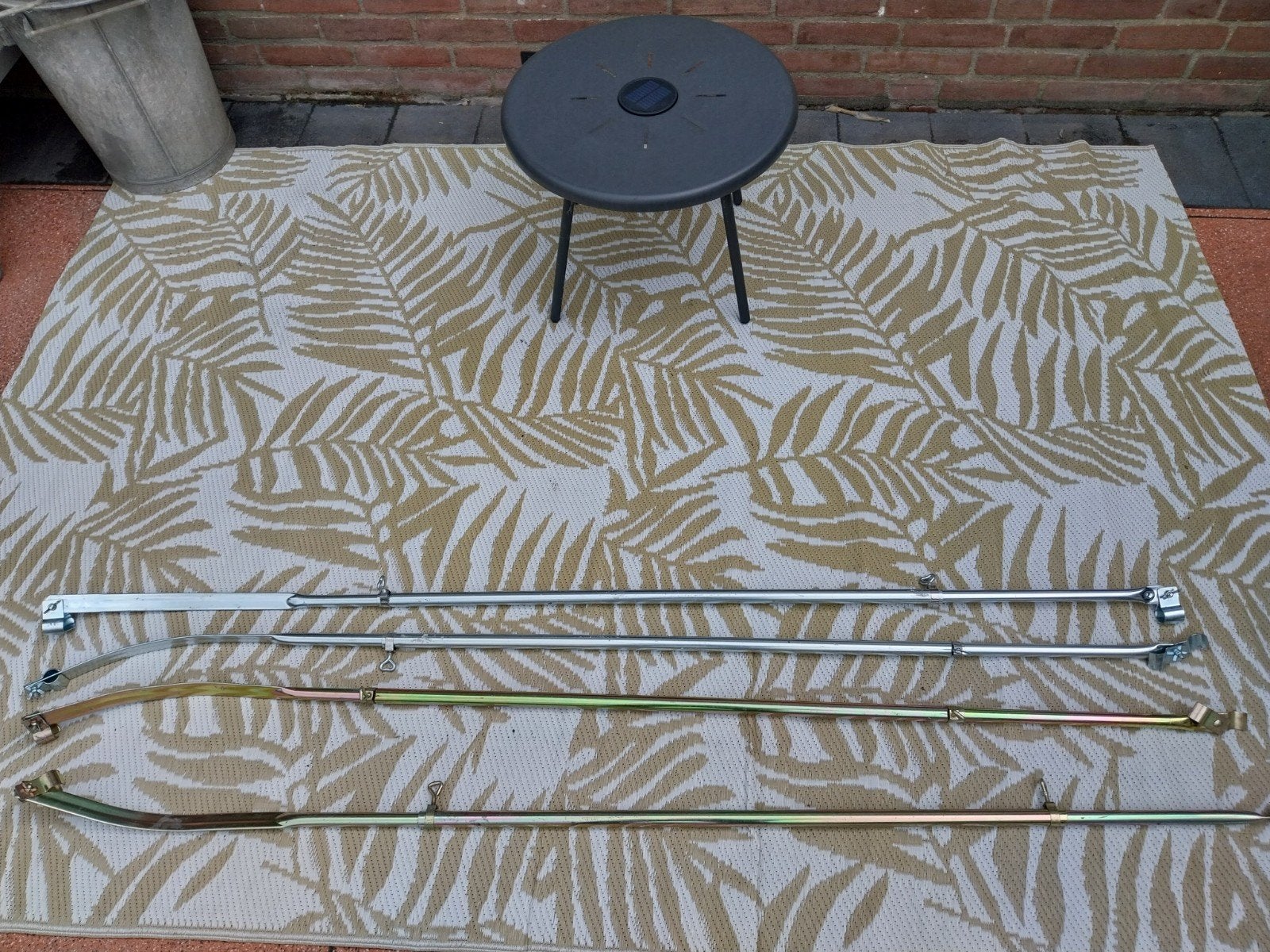 Nokstokken set voor tent of luifel, Caravans en Kamperen, Caravan accessoires, Ophalen