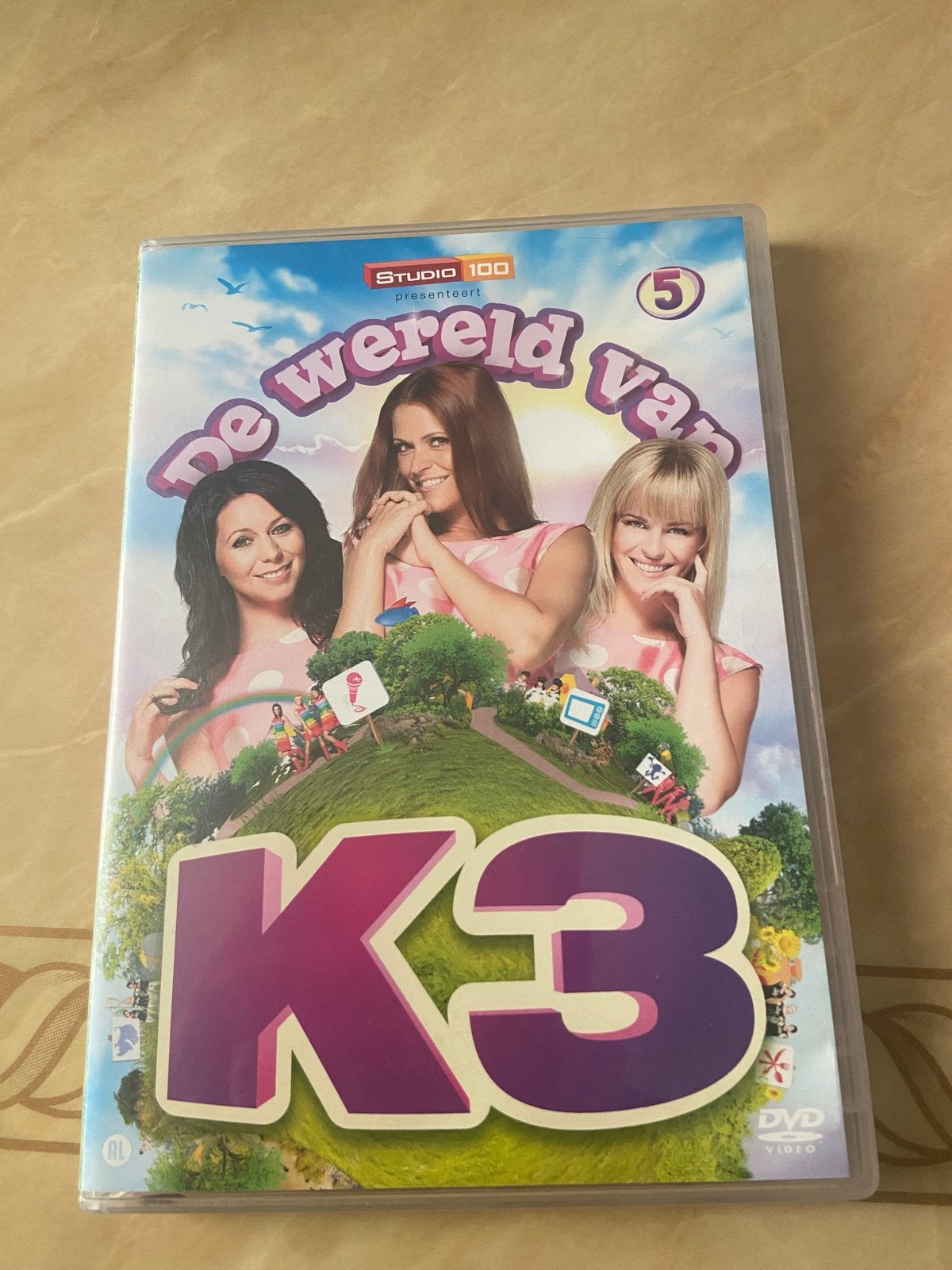 De Wereld van K3 - Deel 5 DVD, Cd's en Dvd's, Gebruikt, Alle leeftijden, Tv-serie, Familie