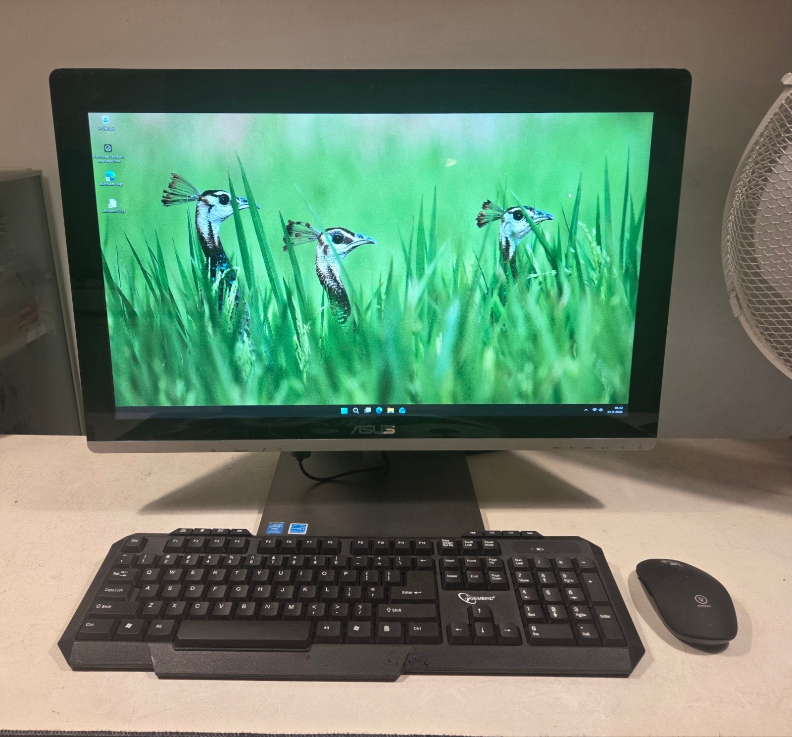 Asus All in one Computer - Ssd - 16 GB Ram - 23 Inch, Computers en Software, Desktop Pc's, Ophalen, 256 GB, Asus, SSD