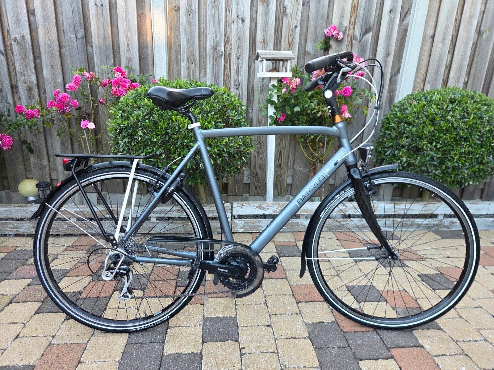 Batavus boulevard Herenfiets 61cm, Ophalen of Verzenden, Gebruikt, Batavus, Versnellingen