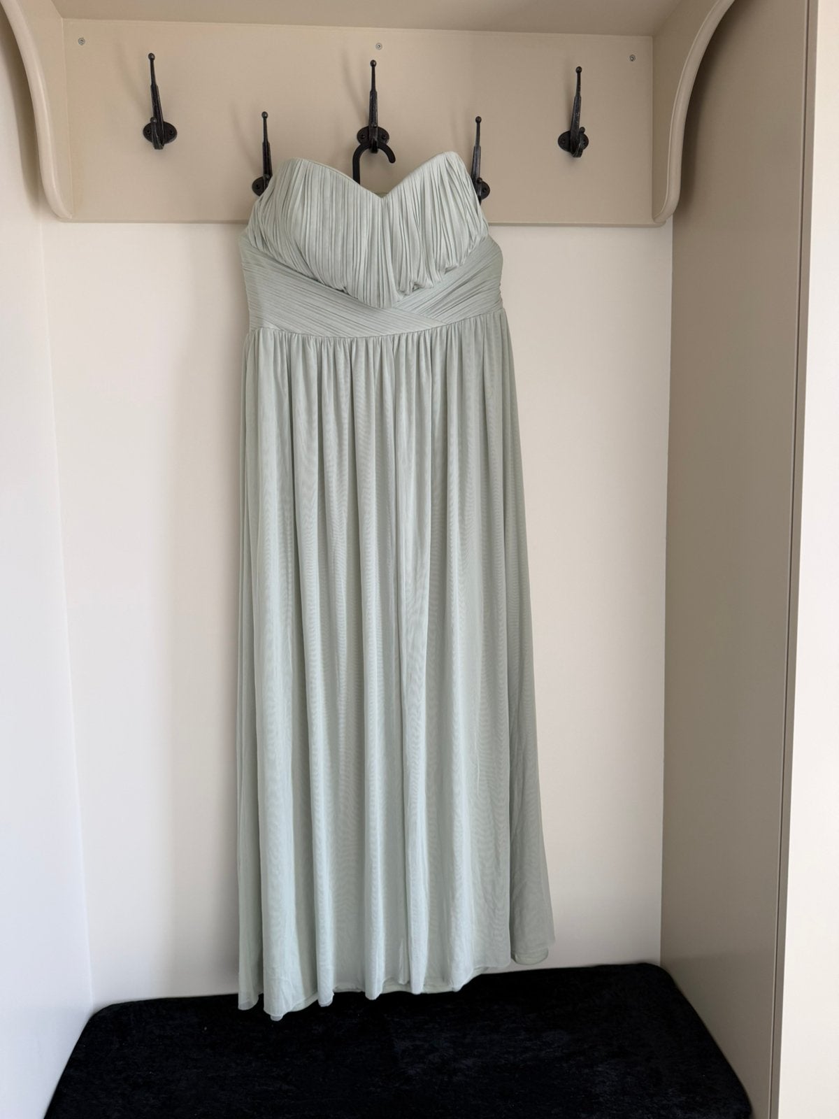 Strapless avondjurk, Kleding | Dames, Gelegenheidskleding, Galajurk, Maat 42/44 (L), Ophalen of Verzenden, Zo goed als nieuw