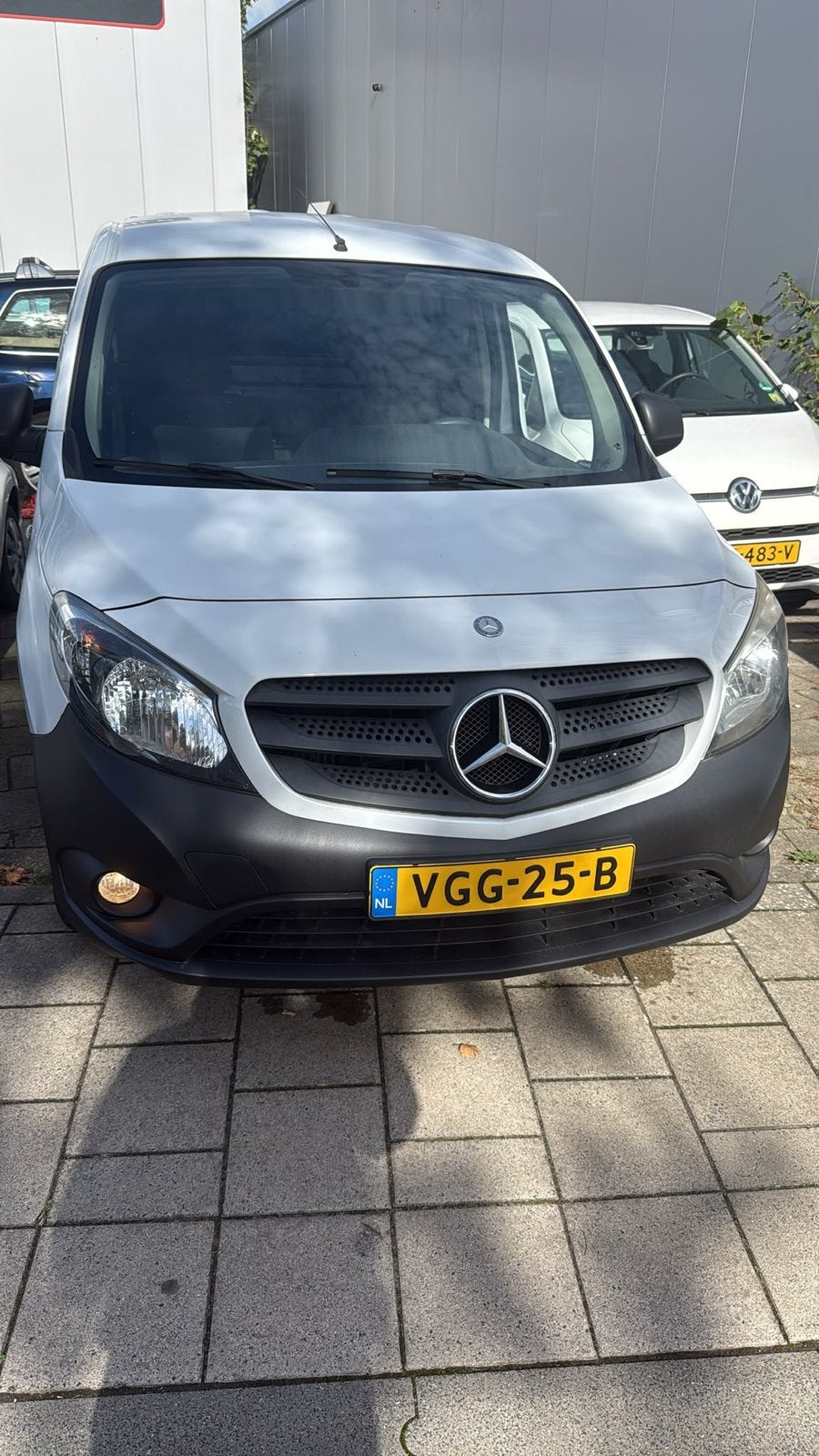 Mercedes-Benz Citan 1.5 euro6 43983km nap 2020 Wit, Auto's, Stof, 74 pk, Euro 6, 4 cilinders