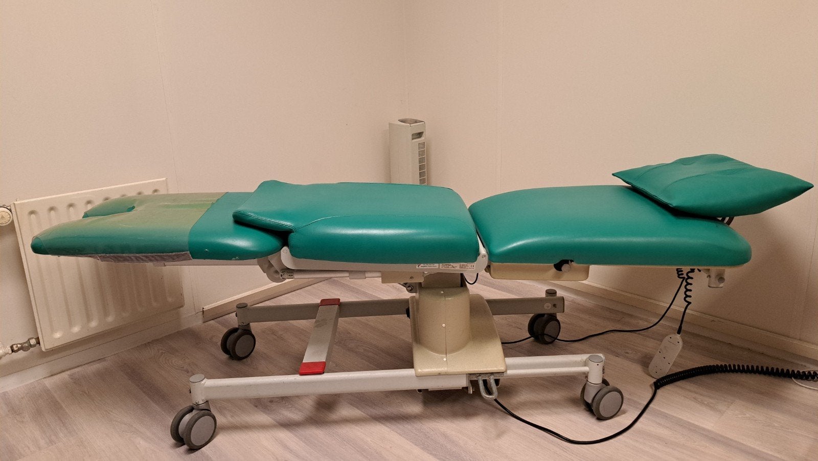Elektrische behandelstoel, Ophalen, Gebruikt
