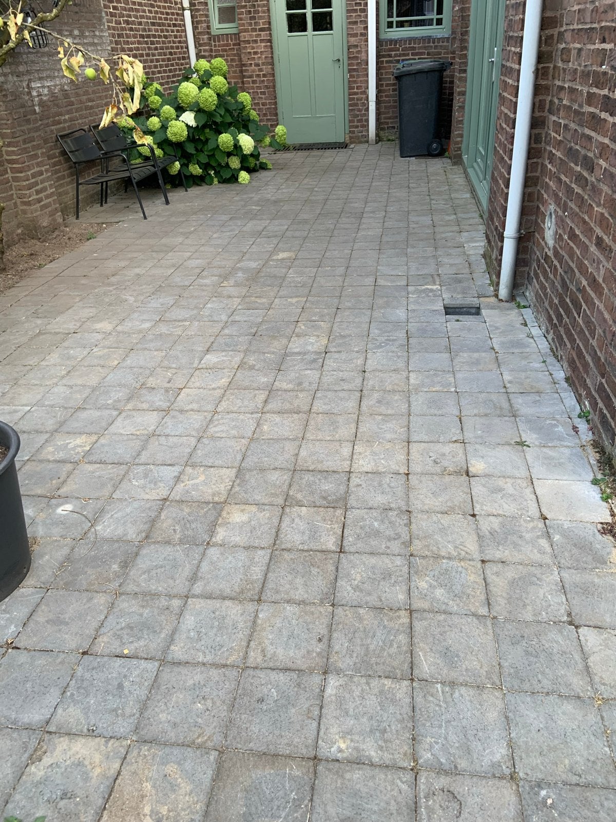 Belgisch hardsteen tegels 20x20 cm, Gebruikt, Hardsteen, Ophalen of Verzenden, 20 tot 40 cm