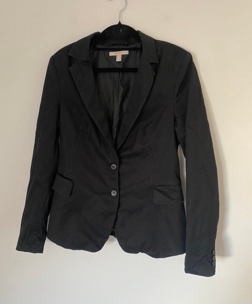 Blazer colbert. Dames. Maat m / zwart, Maat 38/40 (M), Verzenden, Zwart, Zo goed als nieuw