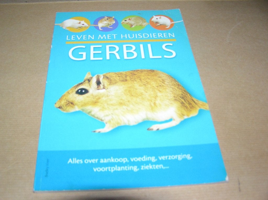 Leven met huisdieren- Gerbils, Ophalen of Verzenden, Zo goed als nieuw, Overige diersoorten