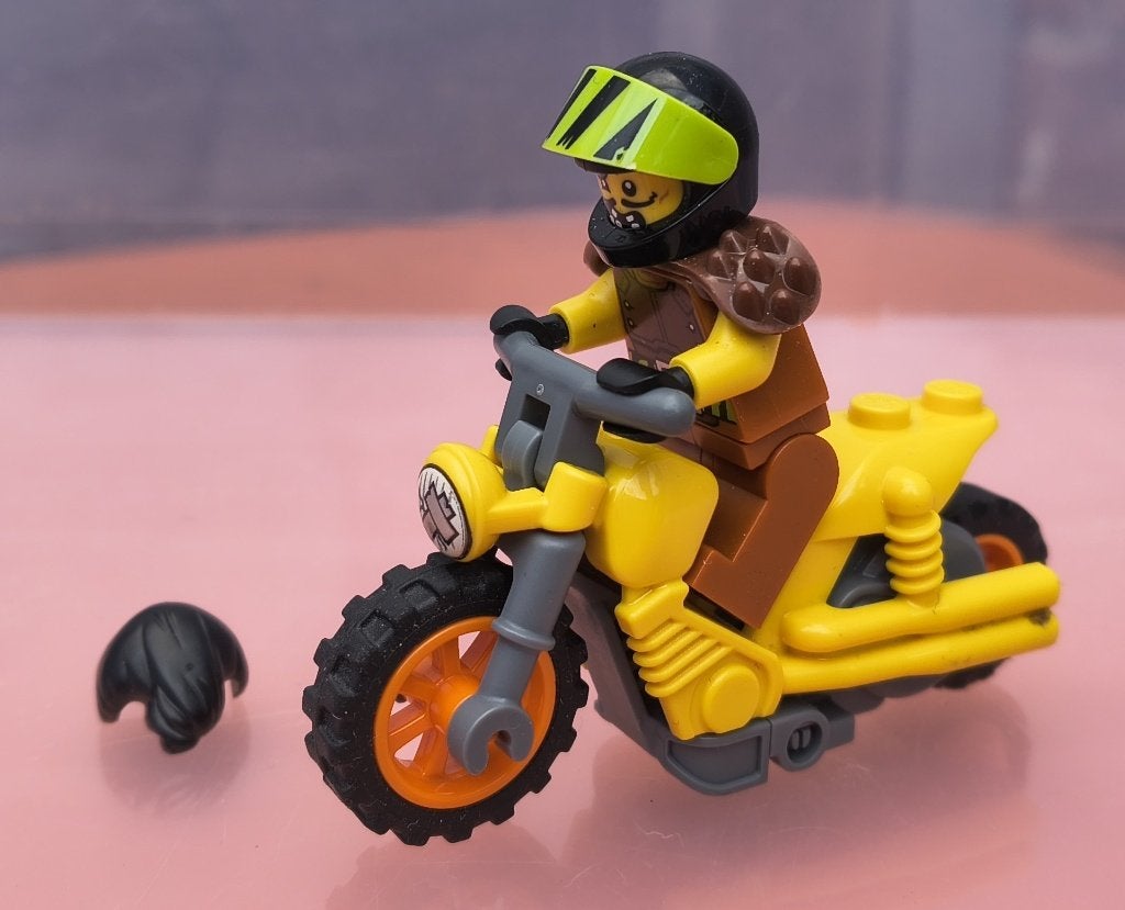 Lego 60297 - Sloop stuntmotor, City, Lego, Compleet, Ophalen of Verzenden