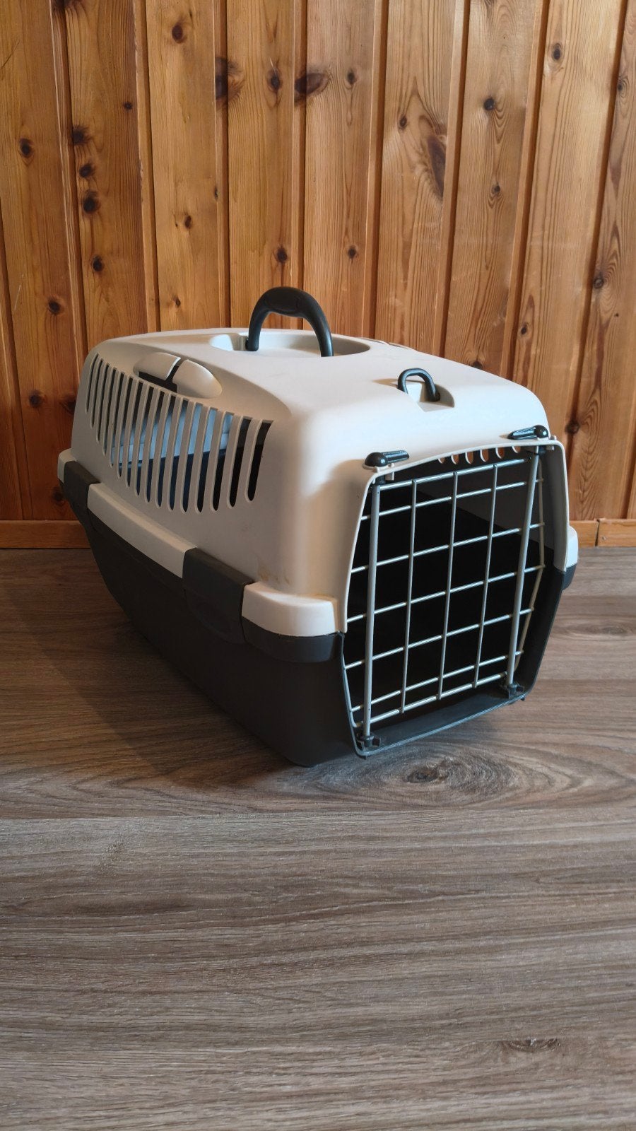 Katten transport box, Ophalen