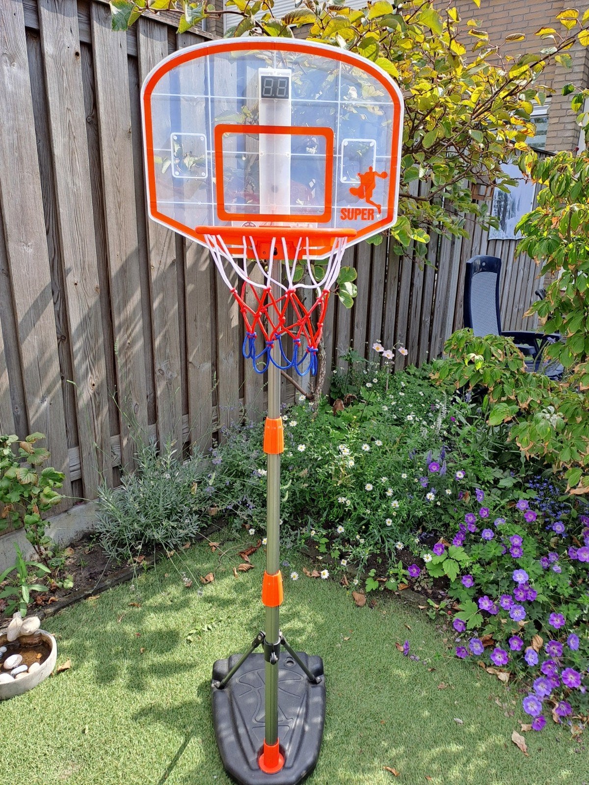 Basketbal set kinderen, Sport en Fitness, Basketbal, Ophalen, Zo goed als nieuw, Ring, Bord of Paal