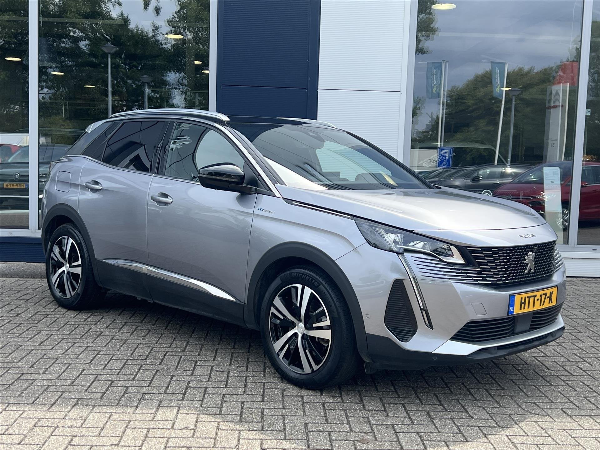 Peugeot 3008 1.6 Plug-in HYbrid4 300pk Automaat GT | Navigat, Auto's, Automaat, 4 cilinders, Bedrijf, Vierwielaandrijving