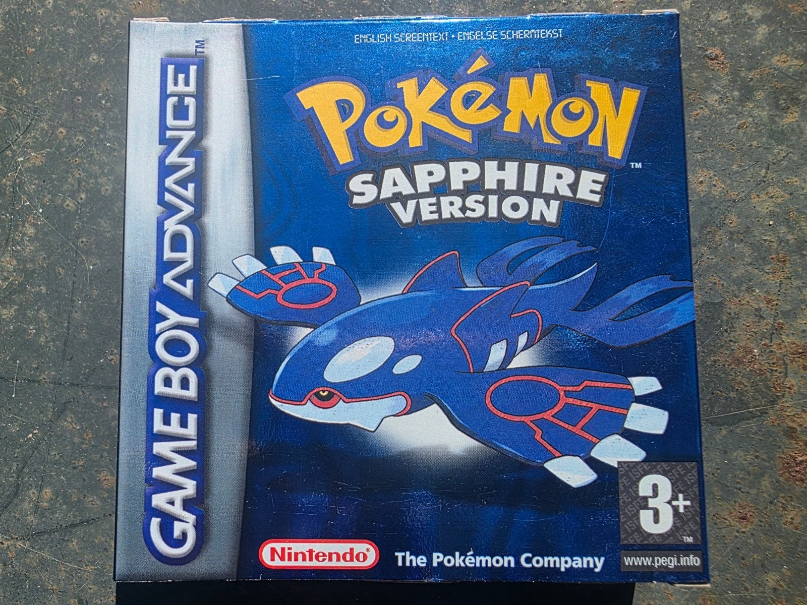 Pokémon Sapphire GBA CIB Compleet - Origineel PAL/NL, 1 speler, Ophalen of Verzenden, Zo goed als nieuw, Role Playing Game (Rpg)