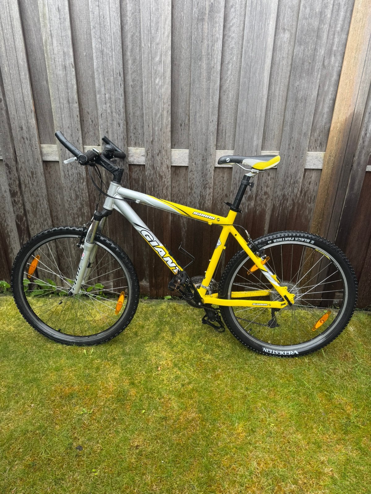 Giant Iguana Mountainbike - Shimano Deore 27 versnellingen, Ophalen, Gebruikt, Hardtail, Velgrem