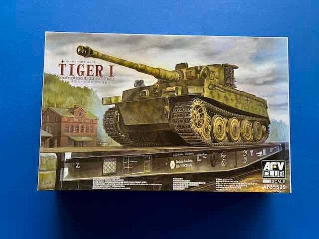 AFV TIGER & SSYMS wagon Transport set 1/35, Tank, Italeri, Verzenden, 1:32 tot 1:50