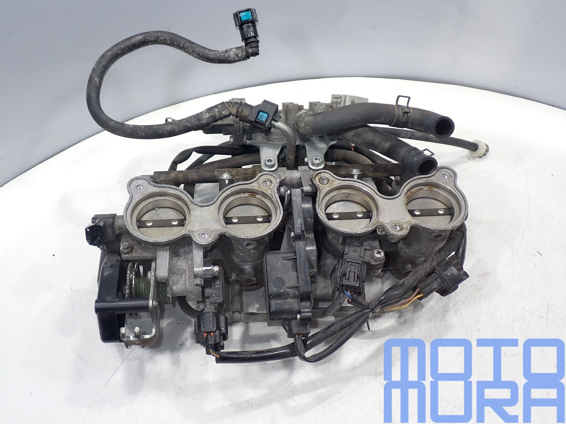 Yamaha FZ8 2011 - 2015 gasklephuis tps injector injectie gas, Motoren, Gebruikt, -, -, Ophalen of Verzenden