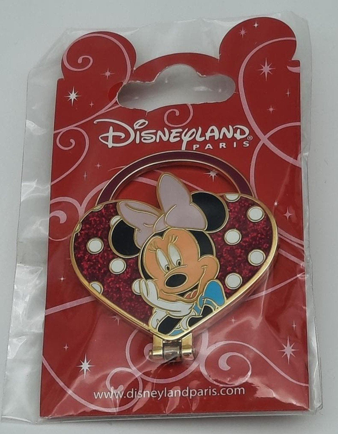 Disneyland Paris Minnie Mouse pin handtas NIEUW!, Ophalen of Verzenden, Overige figuren, Nieuw, Overige typen