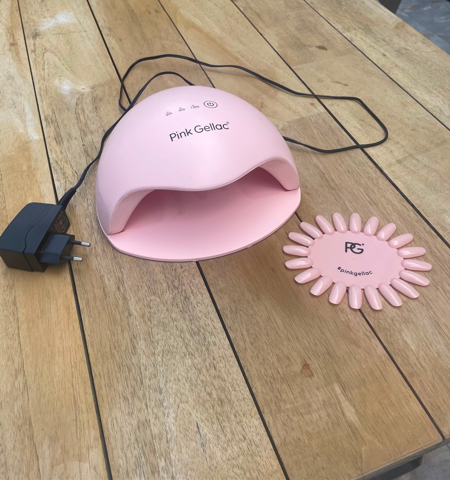 Pink Gellac LED lamp, Ophalen of Verzenden, Zo goed als nieuw, Roze, Handen en Nagels
