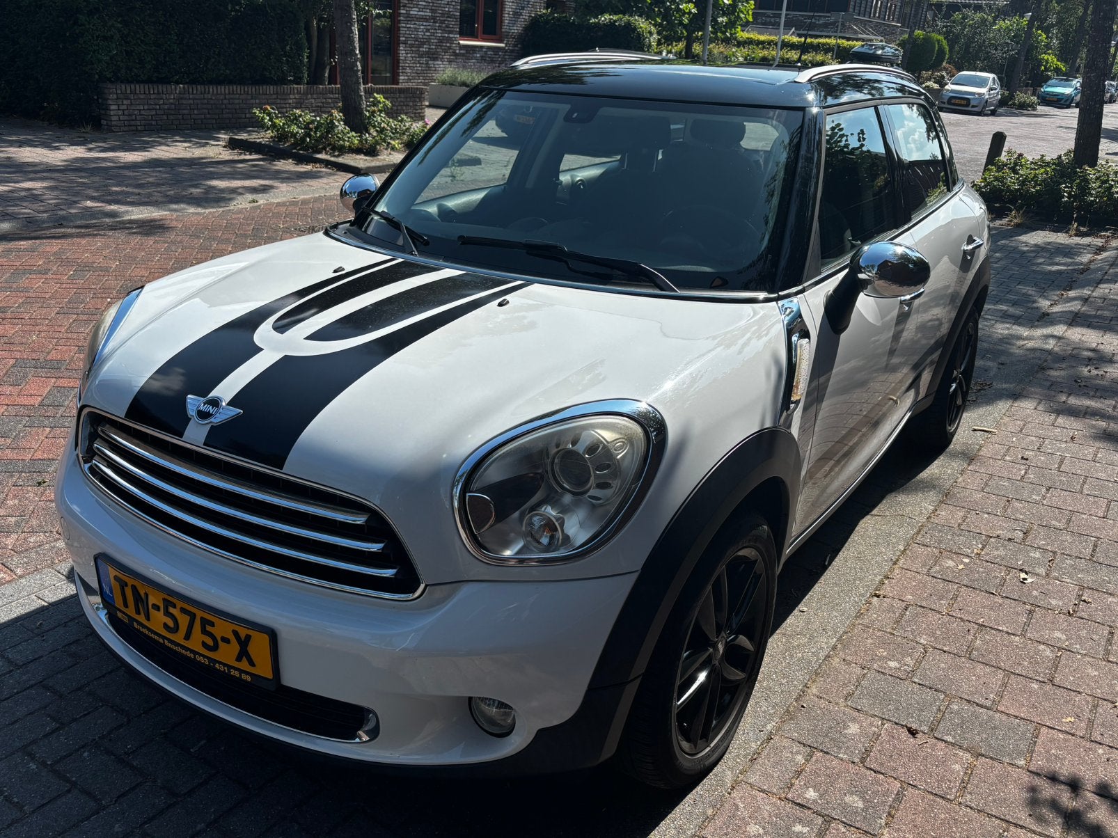 Mini Countryman 1.6 Cooper 2010 Wit, Auto's, Mini, Voorwielaandrijving, Particulier, SUV of Terreinwagen, 17 km/l