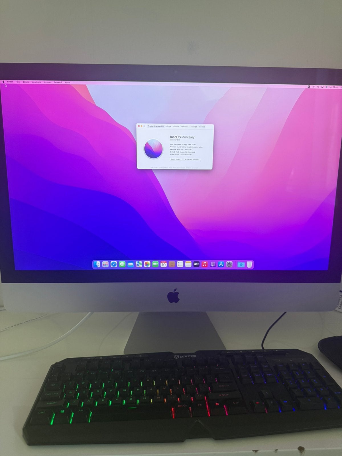Apple imac late 2015 27 inch retina 5k, Computers en Software, Ophalen, Zo goed als nieuw, IMac, 3 tot 4 Ghz