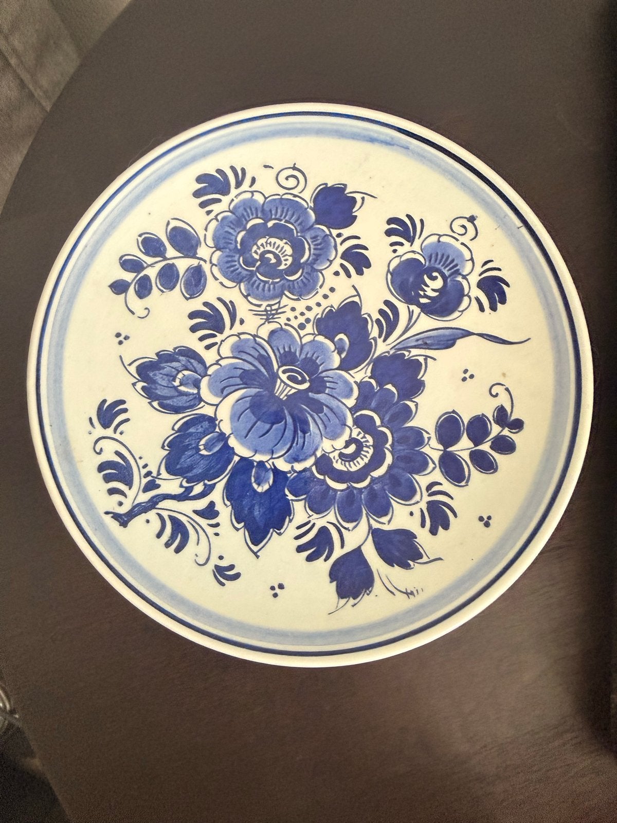 Delfts Blauw Wandbord - Handwerk Holland, Ophalen of Verzenden