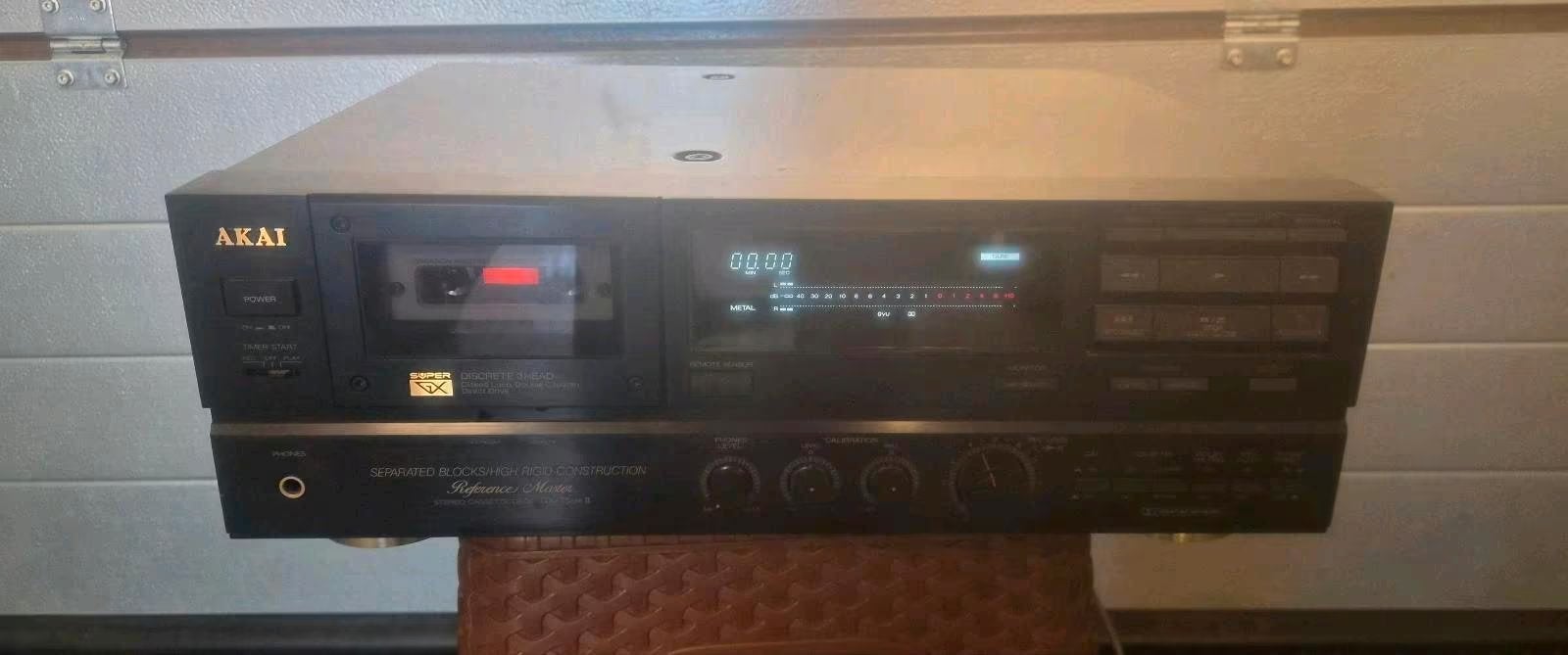 AKAI GX-75 MK II Reference Master Stereo Cassettedeck, Audio, Tv en Foto, Cassettedecks, Ophalen of Verzenden