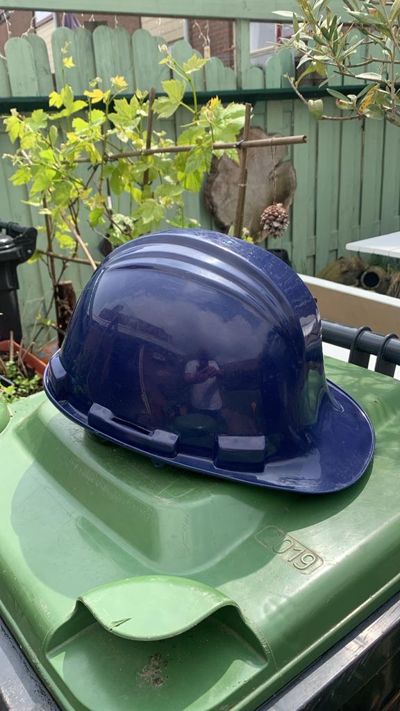 Blauwe veiligheidshelm - North Safety Cap, Ophalen of Verzenden, Gebruikt